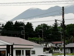 NCACAOさん那須連山に不気味な雲が出現